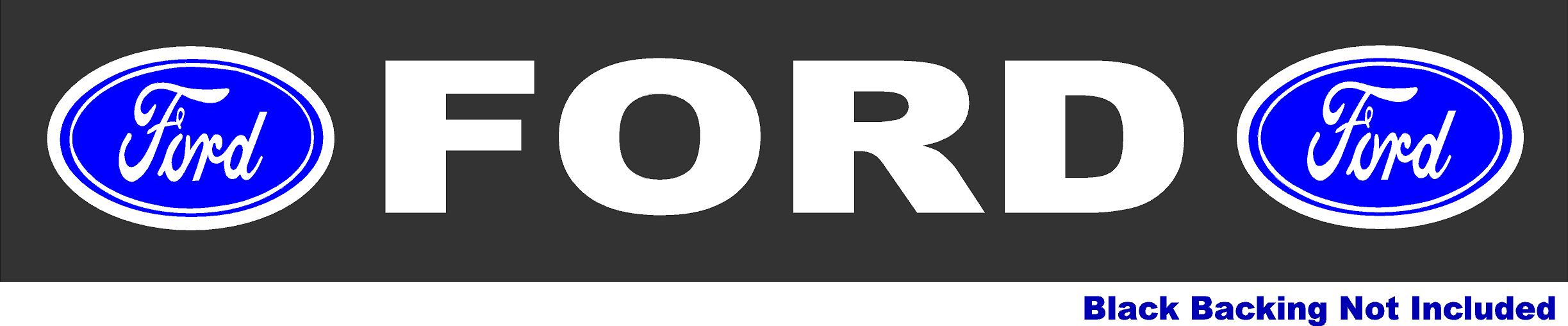 Ford Windscreen Decal 2