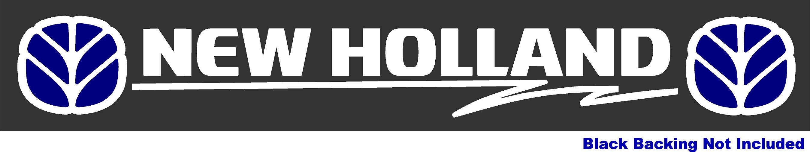 New Holland Windscreen Decal 2