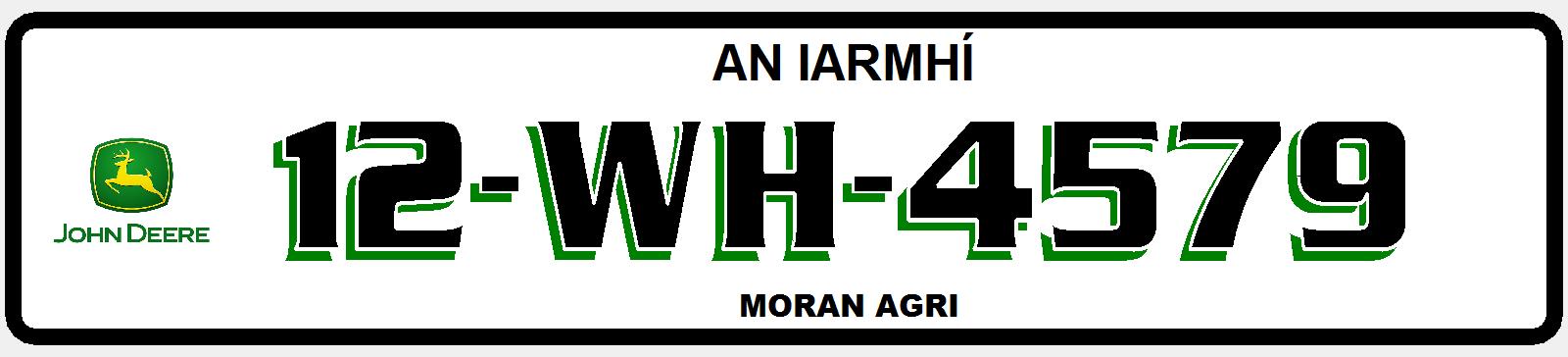 JOHN DEERE LONG PLATE X1