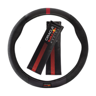 Red Bull Racing Steering Wheel Cover + Pads Carbon Red Set